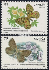 Papillons. Espagne 2000 Neuf**