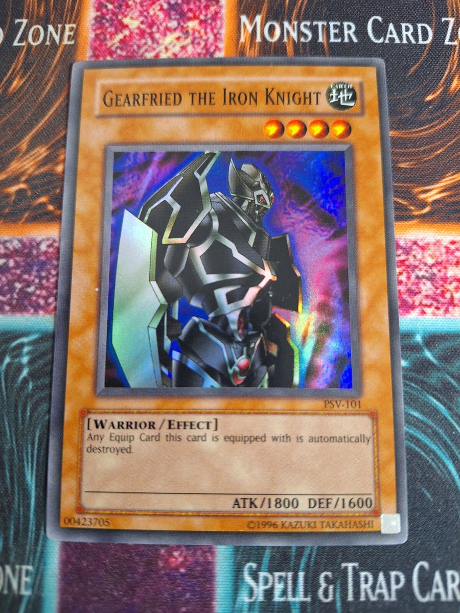 Yu-Gi-Oh! Gearfried the Iron Knight PSV-101 Super Rare OG