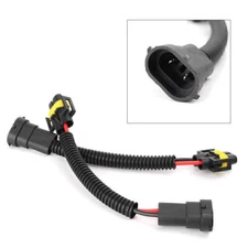 Pair H11 H8 Extension Wiring Harness Socket Connector Kit for Headlight Fog Lamp