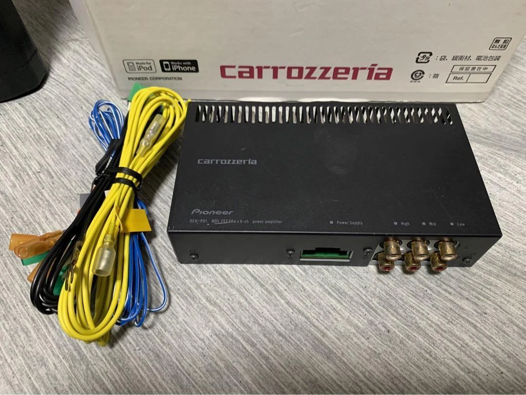 Pioneer Carrozzeria DEH-P01 1DIN High-End Main Unit w/t cables Car Audio Player