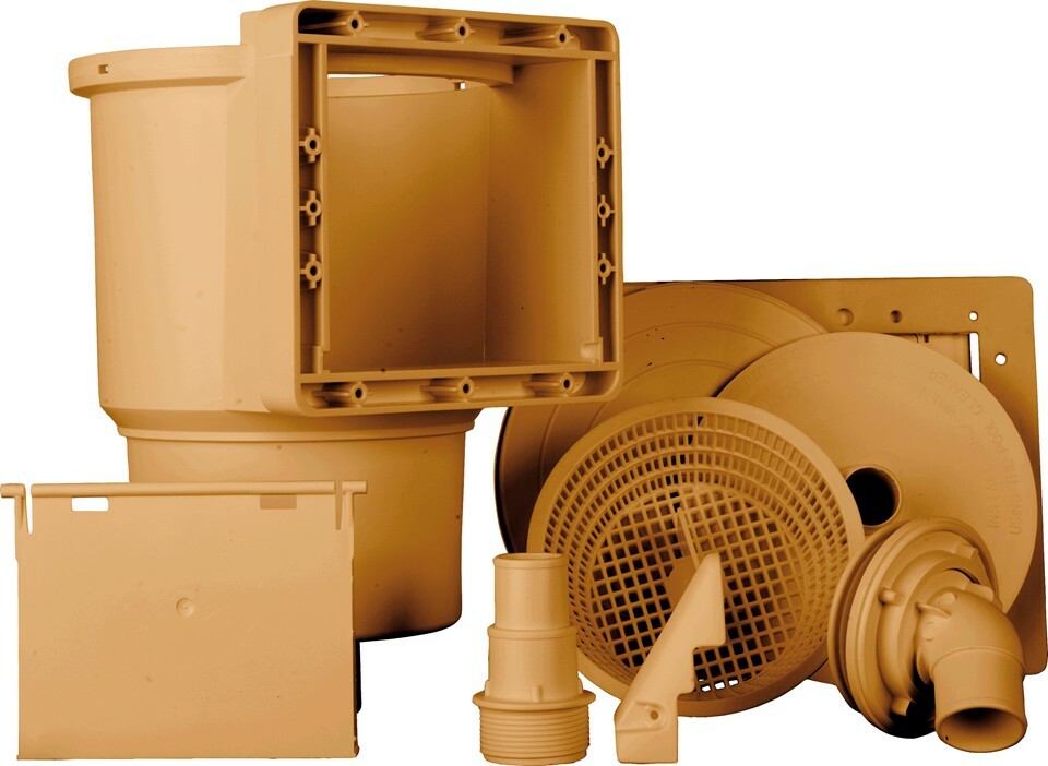 SKIMMER MARRONE PER PISCINE FUORI TERRA ABAK E GRÉ