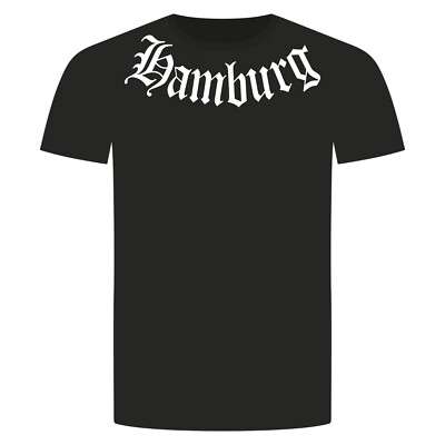 Hamburg T-Shirt - Städte Stadt Hansestadt Norden Hamborg Hafen Deutschland