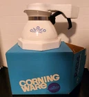 Vintage Corning Ware Blue Cornflower 6 Cup Tea Pot P-104 New Open Box 1960s
