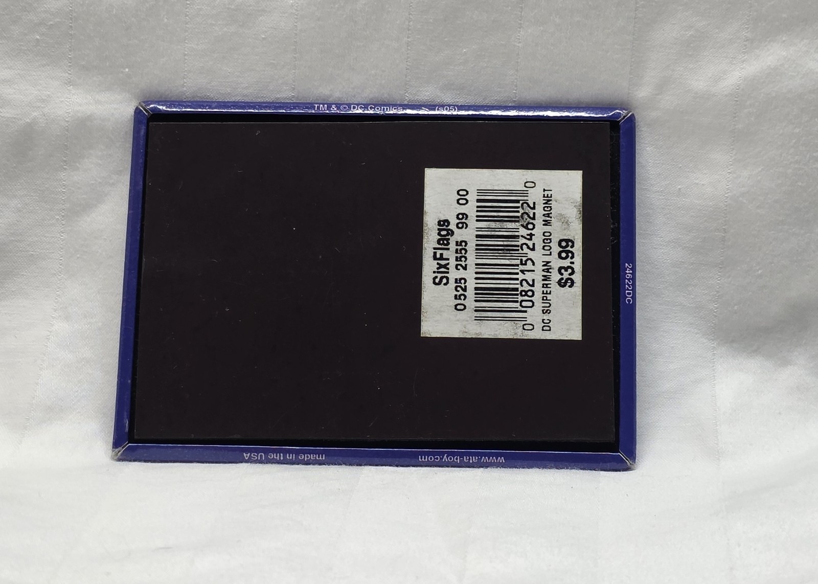 ATA BOY Superman Logo Locker Magnet 3.5" x 2.75" DC Comics