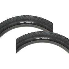 Pack of 2 CST Vault BMX Tire 20 x 2.20 Clincher Wire Bead Black BMX Bike