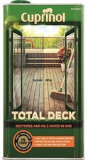 Cuprinol Total Deck - Restores and Oils Wood in One - Clear 2.5L and 5 Litre