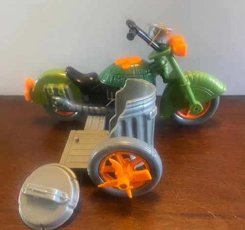 Vintage 1989 Sewer Cycle Vehicle Teenage Mutant Turtles Motorcycle Complete