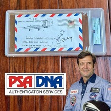 DICK SCOBEE * PSA * Challenger Disaster STS 51-L January 28th Autograph Signed