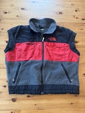 Vintage North Face Men's Steep Tech Vest Size XL Black Red Boxy Made in USA