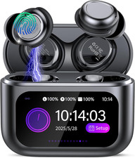 Sleep Earbuds Bluetooth 5.4 in Ear Touch Screen Sleep Headphones, Small Design M