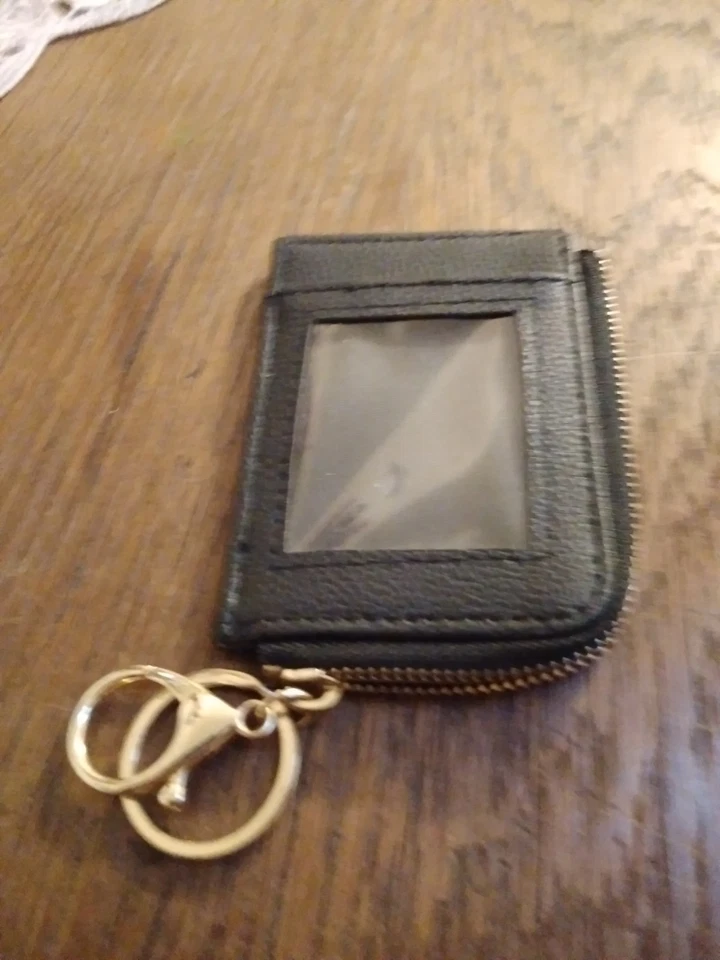 REALTREE Schlüssel- & Karten Etui Leder schwarz Unisex Neu, unbenutzt - Bild 2 von 2