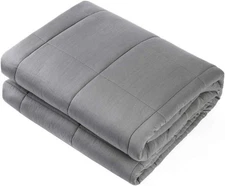  Adult Weighted Blanket Queen Size (15lbs 60"x80") Heavy Blanket with 
