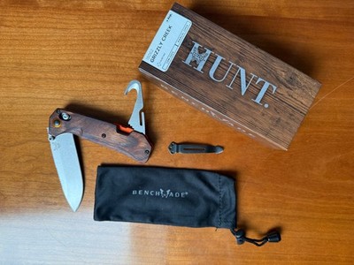 Benchmade 15060-2 Grizzly Creek   neuwertig & komplett (Jagdmesser)