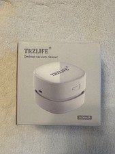 NEW - TRZLIFE, Desktop vacuum cleaner, mini, white