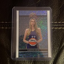 2024 Leaf Collective Cameron Brink Promo LB-2 Light Blue Shimmer LA Sparks