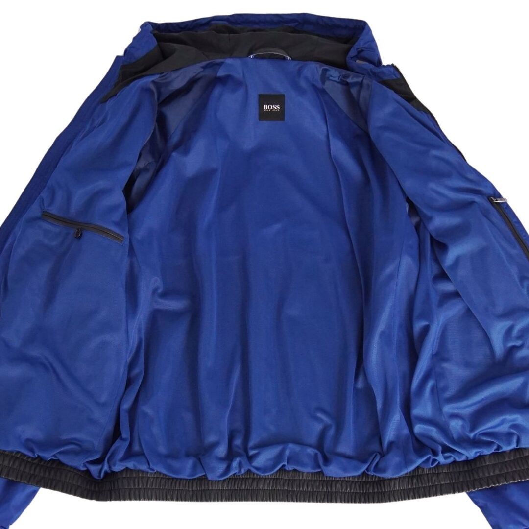 Hugo Boss Jacket Leather Switched Lamb Outerwear Men's 54 (xl) Dark Used MOLO-0 thumbnail 5