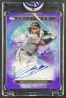 JACKSON HOLLIDAY 2024 TOPPS INCEPTION ROOKIE EMERGING STAR AUTO PURPLE 64/199