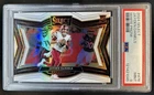 2024 Panini Select Jayden Daniels Field RC White Prizm #/35 Commanders PSA 9