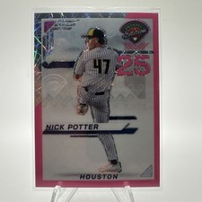 Nick Potter 2025 Panini Prospect Pink Velocity 79/79 🔥