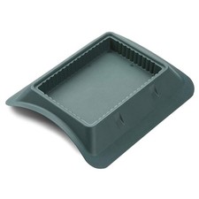 FloraCraft Plastic Floral Casket Saddle 2.75 Inch x 11.25 Inch x 12.75Inch Green