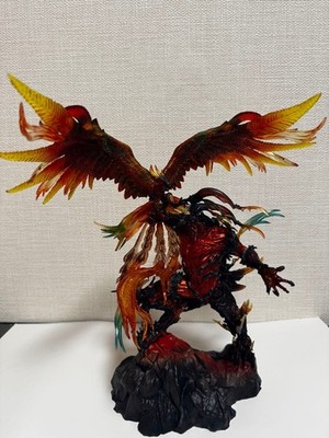 Final Fantasy 16 Collector's Edition Ifrit vs Phoenix Figure Opened Item