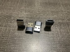 USB to USB C Adapter for iPhone 17 4Pack,USBC Female to A Male Car Charg
