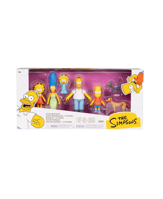 #ad The Simpsons Family Multi Pack 7 Pack 2.5” Action Figures Jakks Pacific NEW $21.09