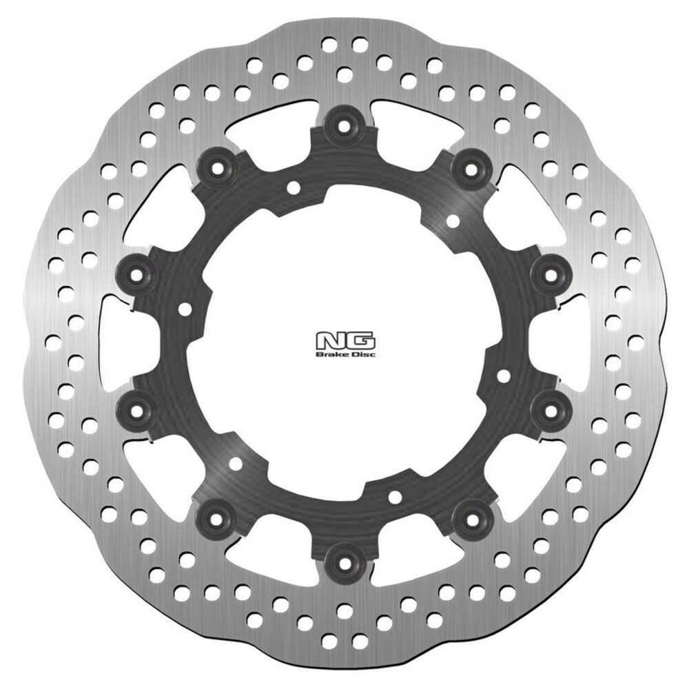 Free Shipping Ng Brakes Wavy Floating Brake Disc For Motorcycle Parts