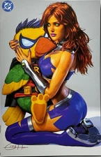 The New Teen Titans #1 Bird City Comics Ed. Starfire Virgin Cover