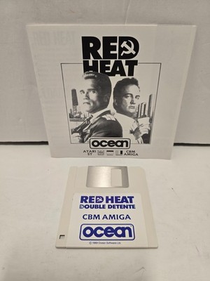 Red Heat w/ Manual 3.5'' Commodore Amiga