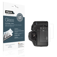 2x Screen Protector for Canon EOS 550D matte Flexible Glass 9H dipos