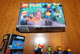 ! VINTAGE LEGO SPACE: SPACE EXPLORERS (6705) W/BOX 1994 READ LOOK !