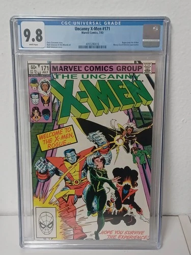 UNCANNY X-MEN #171 (Marvel Comics, 1983) CGC Graded 9.8 ~ WHITE Pages