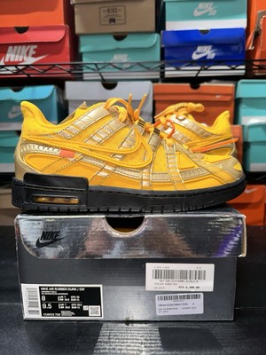 Nike Air Rubber Dunk Off-White University Gold [Size 8M]