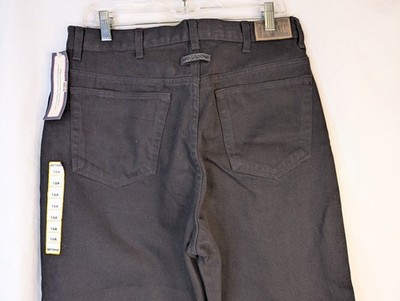 Jeans Brittania Vintage Mom Womens 16 Black Denim High Waist No Stretch