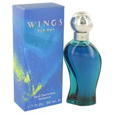 WINGS FOR MEN Giorgio Beverly Hills 1.7 oz / 50 ml EDT Men Cologne Spray