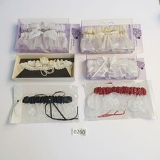 Lot of Vintage Bridal Wedding Garters- New In Package