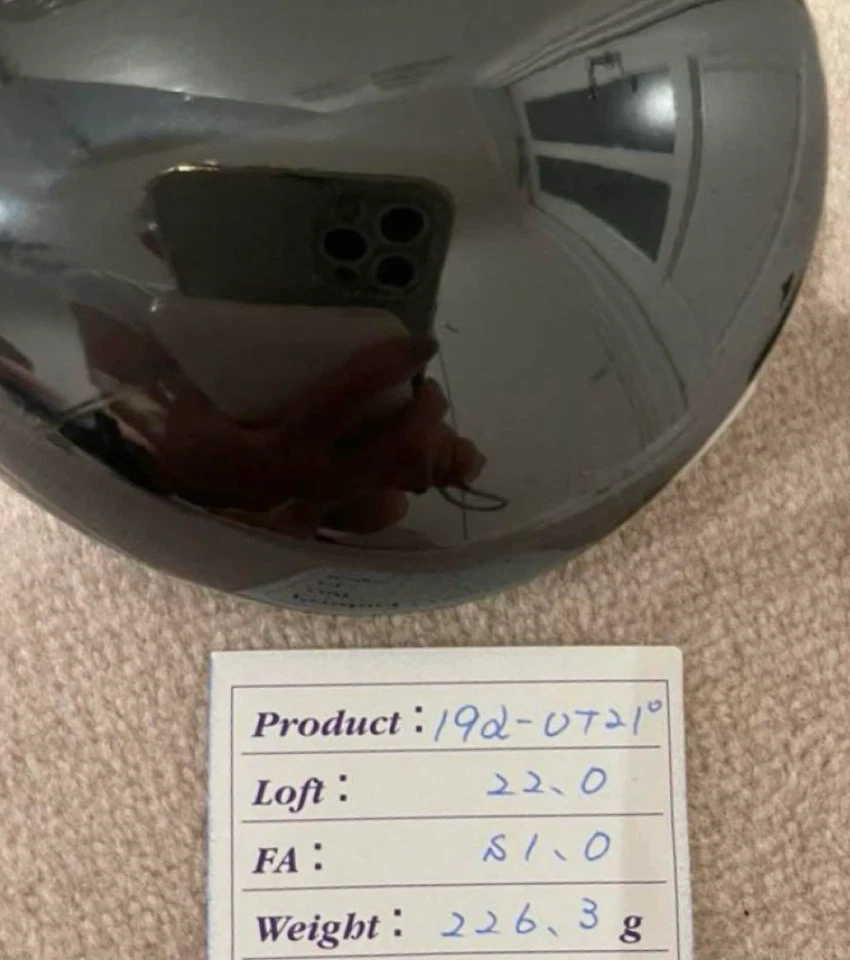 RomaRo Ray α Utility Head Only 21° 92L-UT10° w/cover rare New unused japan - Image 3 of 4