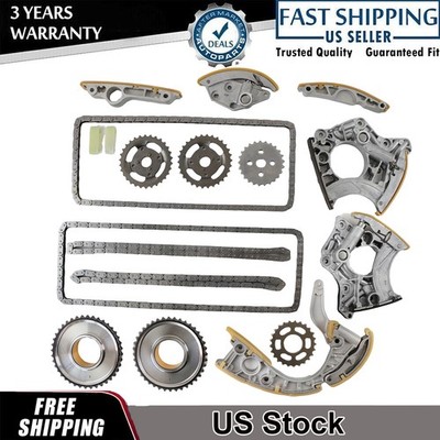 Timing Chain Kit Set For VW Touareg Audi S5 S8 A6 A8 Q7 C6 4H 4.2L CAUA BVJ BAR