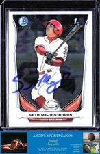 2014 Bowman *Seth Mejias-Brean **Card #BCP104** AUTO (RC)