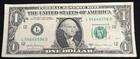 2017 A San Francisco $1 Bill Altering 6’s Four Solid Devil 6666’s Five 6’s Note — photo 1