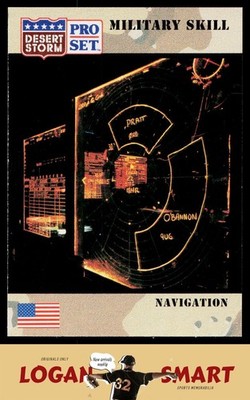 Navigation 1991 Pro Set Desert Storm #169