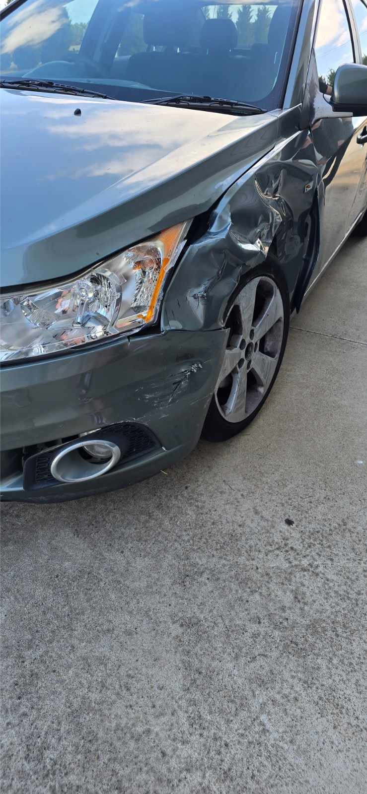 2013 Holden Cruze Sedan Petrol - Repairable Write Off (Salvage Vehicle)