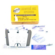 Craig Master Six Splicer for 8mm, Super 8,  16mm Film - Sound or Silent