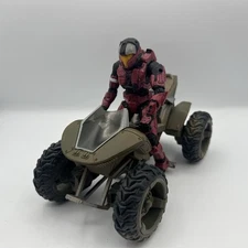 Halo Mongoose Ultra Light ATV Red Spartan CQB McFarlane Toys 2009