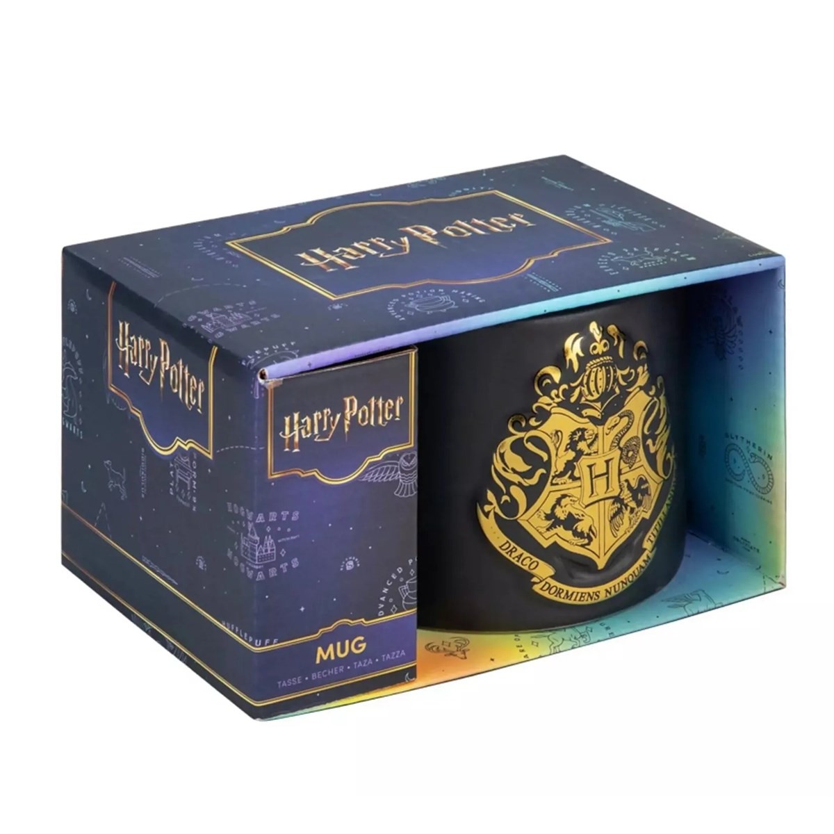 Harry Potter Hogwarts Crest Embossed Mug - Image 3