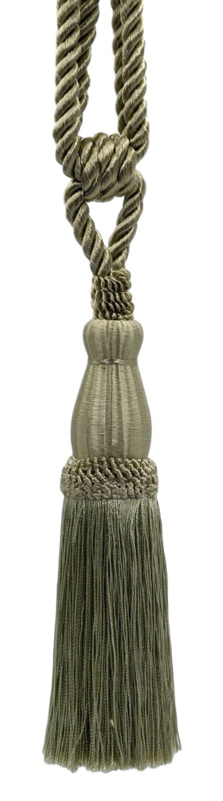 DÉCOPRO Tassel Tieback, Color# L80 - Dark Khaki Green [Sold Individually]