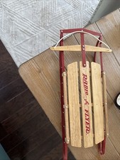 Radio Flyer Sled. Miniature