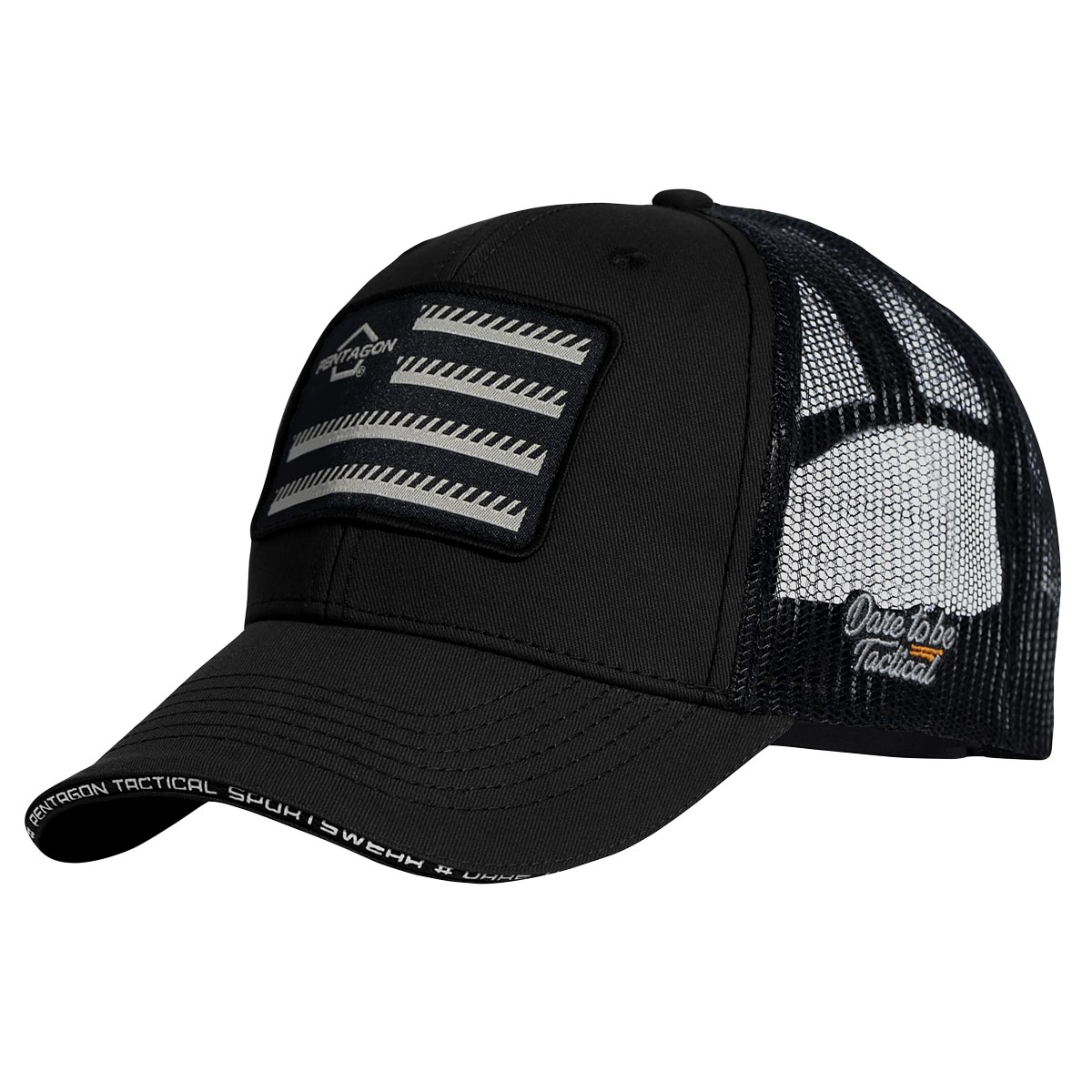 Pentagon Wills Cap Mens Hat Baseball Cap Patrol Cap Head Snapback Black