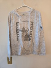 American eagle Heather Grey hoodie size womens medium oversized